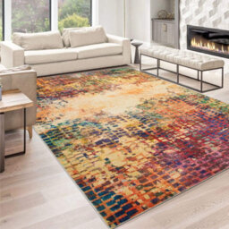 Ameha Cashmere Large Area Rug Living Room Kitchen Floor Mats (Vibrant, 160X230 Cm Carpet) - thumbnail 4