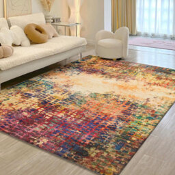 Ameha Cashmere Large Area Rug Living Room Kitchen Floor Mats (Vibrant, 160X230 Cm Carpet) - thumbnail 2
