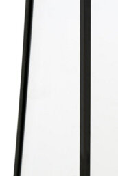Mirroroutlet The Obelisk Black Metal Edged Mirrored Ornament 150Cm X 30Cm X 30Cm - thumbnail 5
