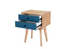 Bo Living Radius Side / Lamp Table - Navy Blue - thumbnail 3