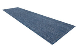 RugsX Carpet, Runner Sisal Sion A5165A Melange Flat Woven Navy Blue 60X250 Cm - thumbnail 3