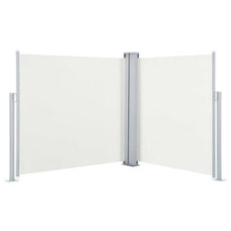 Walplus Retractable Side Awning Garden Sun Shade Canopy Gazebo For Back Door, Porch, Patio Cream 120X600 Cm - thumbnail 2