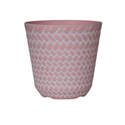 Anglo Eastern Trading Co 11Cm Nantucket Pink White Wash Planter Pot
