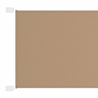 Berkfield Vertical Awning Taupe 180X1000 Cm Oxford Fabric - image 1