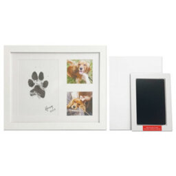 Oh So Precious Paw Print Ink Keepsake Photo Frame Kit - Family Friendly Pet Safe Non-Toxic Ink - thumbnail 5