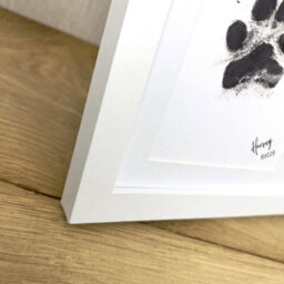 Oh So Precious Paw Print Ink Keepsake Photo Frame Kit - Family Friendly Pet Safe Non-Toxic Ink - thumbnail 3