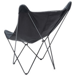 Beliani Retro Armchair Nybro Velvet Black - thumbnail 5