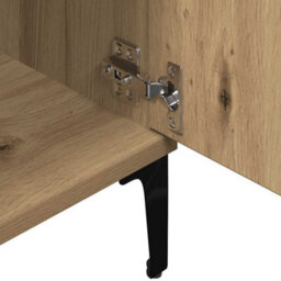 Berkfield Durable Tv Cabinet Artisan Oak 102X35X50 Cm Engineered Wood - thumbnail 8