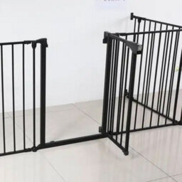 Baby Safety Fence Hearth Fire Gate Metal Bbq Pet Dog Cat Playpen - thumbnail 5
