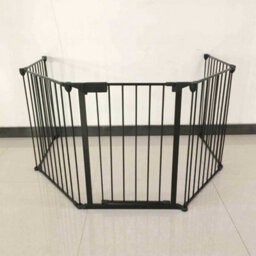 Baby Safety Fence Hearth Fire Gate Metal Bbq Pet Dog Cat Playpen - thumbnail 6