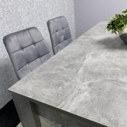 Kosy Koala Grey Wooden Dining Table Set With 2 Chairs And 1 Bench  Dining Kitchen Furniture - thumbnail 7