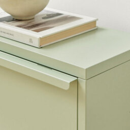 Furniturebox Uk Eira Green Metal Storage Shoe Cabinet - thumbnail 5