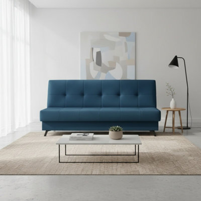 Enduro Xiii Sofa Modern Upholstered Living Room Sofa Comfortable And Stylish Available In Multiple Colors For Relaxing Blue - image 1