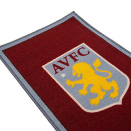 Aston Villa Fc Rug Maroon/grey/yellow (One Size) - thumbnail 2