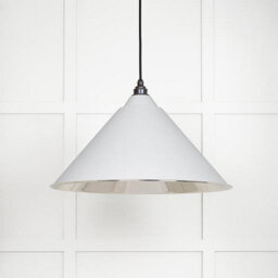 From the Anvil Smooth Nickel Hockley Pendant In Flock - thumbnail 3