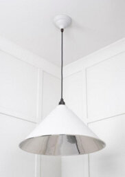 From the Anvil Smooth Nickel Hockley Pendant In Flock - thumbnail 5