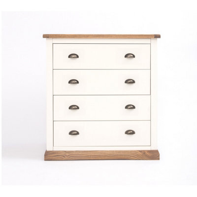 Cabinet Bits Tropea 4 Drawer Chest Of Drawers Brass Cup Handle - image 1