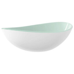 Vidaxl Basin Tempered Glass 54.5X35X15.5 Cm White