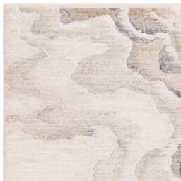 Beige Natural Abstract 8mm Thick Anti-Shed Rug For Bedroom, Dining Room, Stain-Resistant Modern Area Rug-160Cm X 240Cm - thumbnail 4