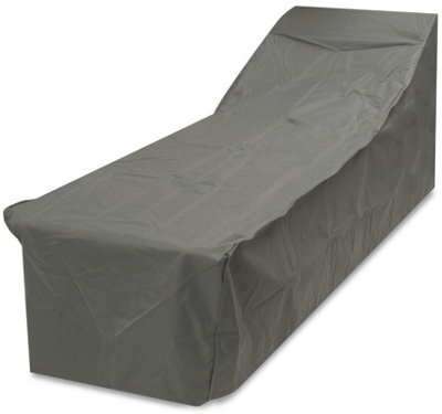 Oxbridge Grey Sun Bed/sun Lounger Waterproof Outdoor Garden Furniture Cover - image 1