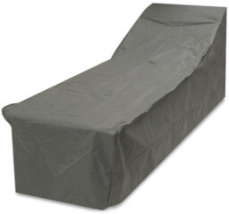 Oxbridge Grey Sun Bed/sun Lounger Waterproof Outdoor Garden Furniture Cover - thumbnail 1