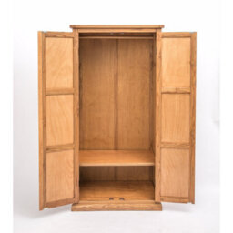Cabinet Bits Salerno  2 Door Wardrobe Wood Knob - thumbnail 3