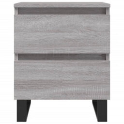 Berkfield Elegant Bedside Cabinets 2 Pcs Grey Sonoma 40X35X50 Cm Engineered Wood - thumbnail 5