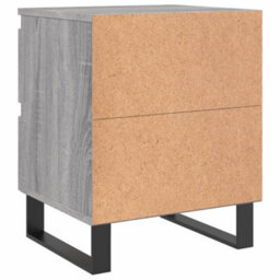 Berkfield Elegant Bedside Cabinets 2 Pcs Grey Sonoma 40X35X50 Cm Engineered Wood - thumbnail 8