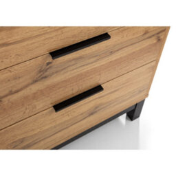 Oakham Premium Kora 6 Drawer Wide Chest - Oak - thumbnail 7