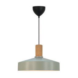 Nordlux Elvas Metal Pendant Light Cork Green,mains - thumbnail 2
