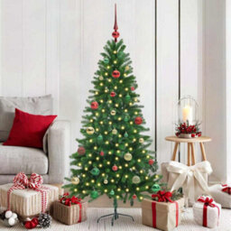 Vidaxl Christmas Tree With 150 Leds With Stand Green 150 Cm Pe