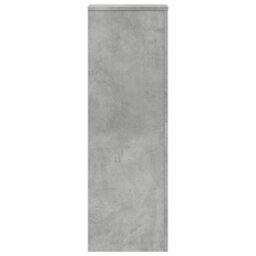 Walplus Plant Stands 2 Pcs Concrete Grey 33X33X100 Cm Engineered Wood - thumbnail 4
