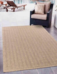 Modern Herringbone Design Outdoor-Indoor Rugs Jute 160X230 Cm - thumbnail 1