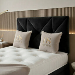 DS Living Eclipse Black Ottoman Bed - Divan Bed Frame - thumbnail 3
