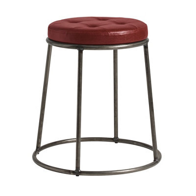 Ducat 45 - Clear Lacquered Metal Frame - Vintage Red Seat - image 1