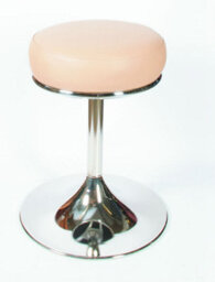 Ducat 45 - Clear Lacquered Metal Frame - Vintage Red Seat - thumbnail 2