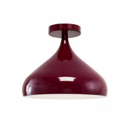 Ledsone Modern Flush Mount Ceiling Light Fitting, Island Farmhouse Industrial E27 Retro Pendant Light (Burgandy) - thumbnail 7