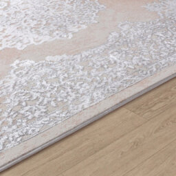 Livabliss Lustro-Vintage Beige Grey Off-White Traditional Boho Living Dining Bedroom Rug 200 X 275 Cm Easy Care, Non Shedding - thumbnail 3