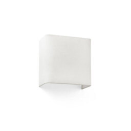 Luminosa Lighting Luminosa Cotton Beige Square Wall Light 200X 205X 108, E27
