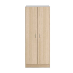Direct Furniture Suppliers Ltd Vita 2 Door Kitchen Utility Room Cabinet - Oak Finish - H: 73Cm X W: 180Cm X D: 37Cm - thumbnail 2