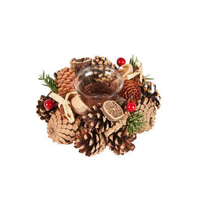 Three Kings 15Cm Winter Spice Solo Candle Holder - image 1