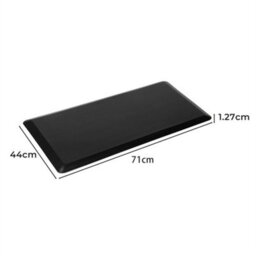 Anti Fatigue Mat Standing Desk Rug Kitchen Home Office Foam Black 50X80Cm - thumbnail 2