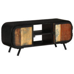 Berkfield Tv Cabinet 110X30X45 Cm Solid Reclaimed Wood - thumbnail 1