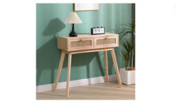 Spot On Dealz Console Tables For Hallway Slim Side Table Narrow Hallway Furniture Cabinet With Drawers Hall Table Indoor Storage Unit - thumbnail 1