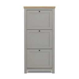 Wiltshire Shoe Cabinet - Grey - - thumbnail 6