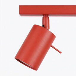Sollux Lighting Ring Steel Red 2 Lights Modern Ceiling Lamps - thumbnail 8