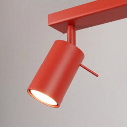 Sollux Lighting Ring Steel Red 2 Lights Modern Ceiling Lamps - thumbnail 6