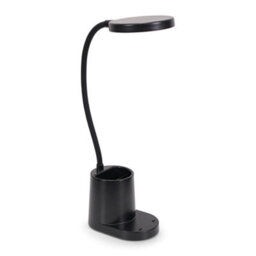 Valuelights Marco Black Rechargeable Goose Neck Dimmable Desk Lamp With Pen Holder Dimmable Adjustable Reading Task Light - thumbnail 2