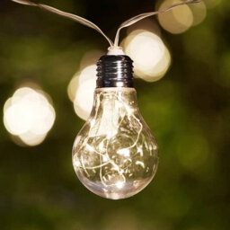 The Solar Centre Madison Solar Vintage Bulb Lights - Set Of 10 - thumbnail 2