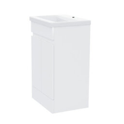 Nes Home 500mm Floorstanding Vanity Basin Unit White - thumbnail 6